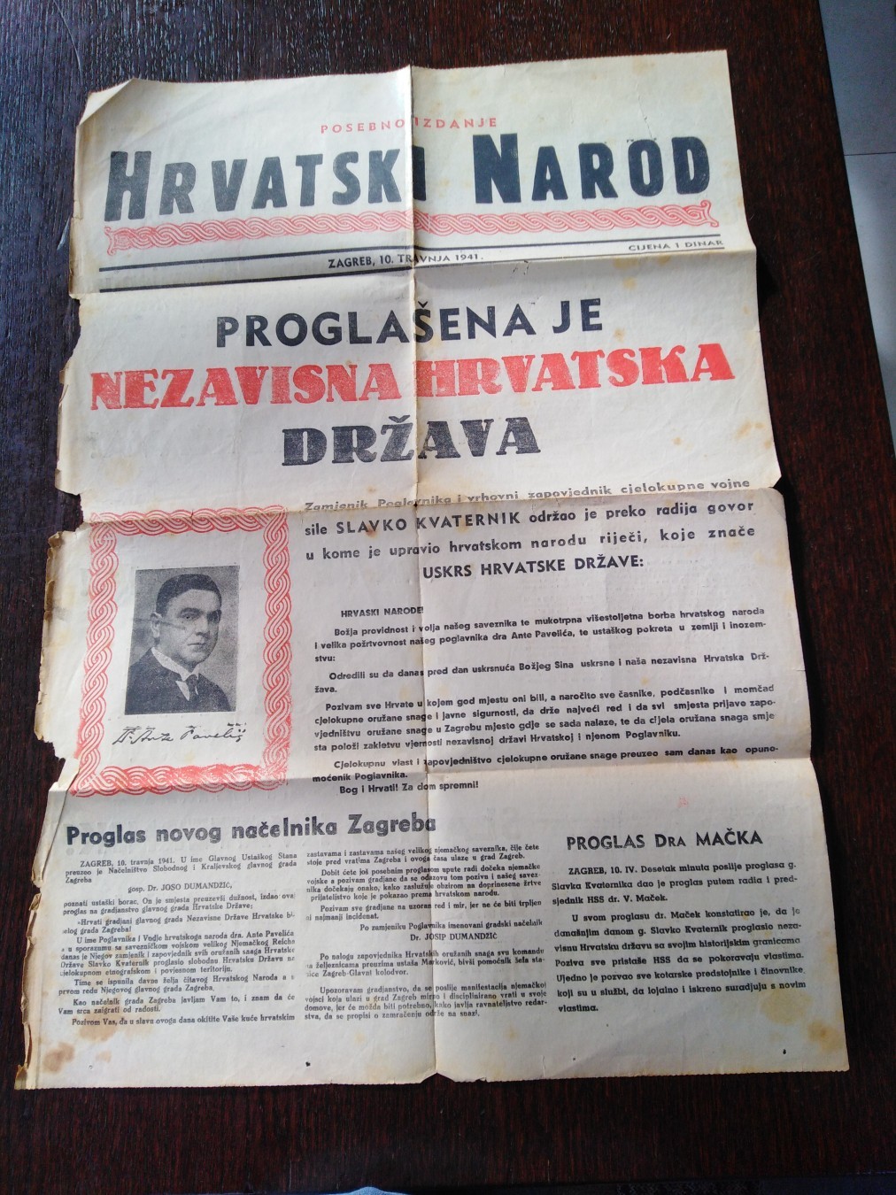 HRVATSKI NAROD (Posebno izdanje)