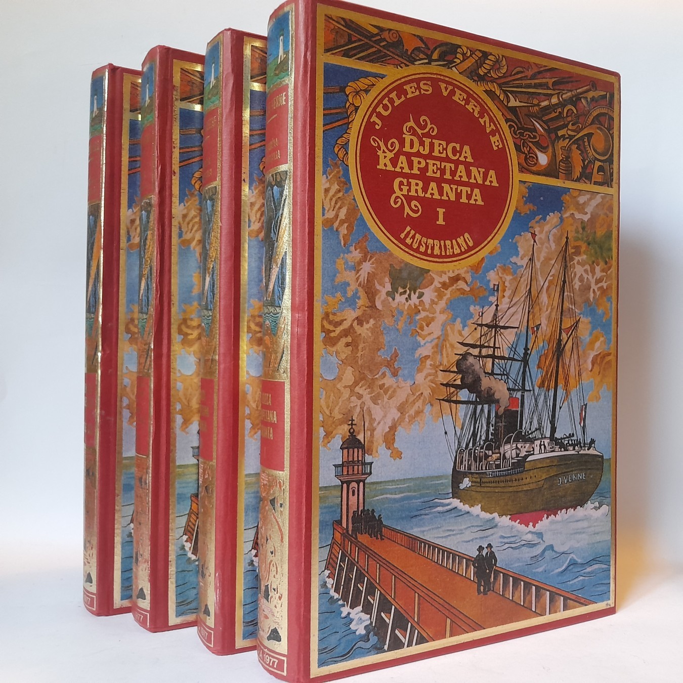 Žil Vern DELA 1-4 (Luksuzno izdanje) RETKO — Zil Vern Jules Verne