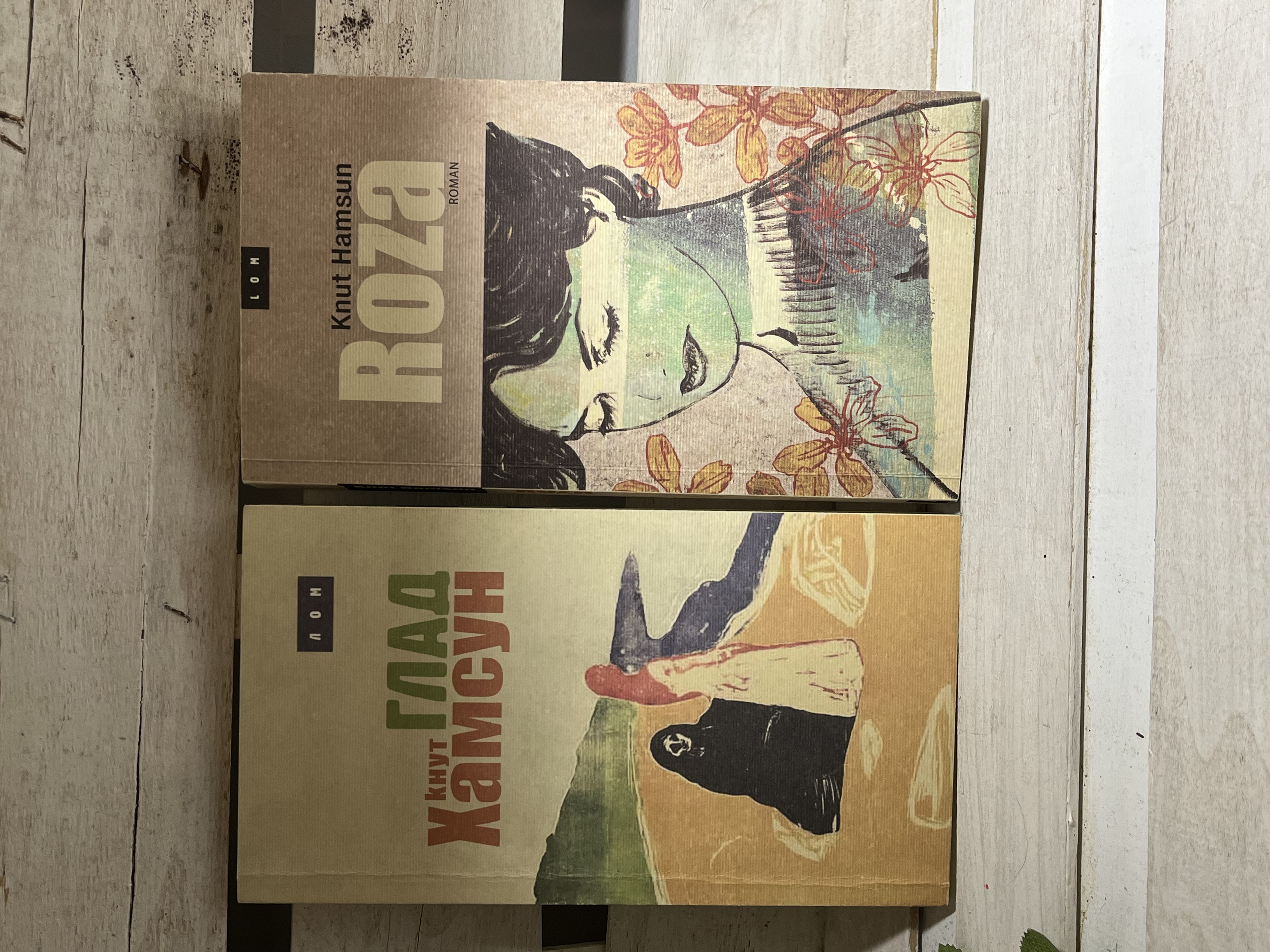 Knut Hamsun GLAD + ROZA — Knut Hamsun, polovna knjiga