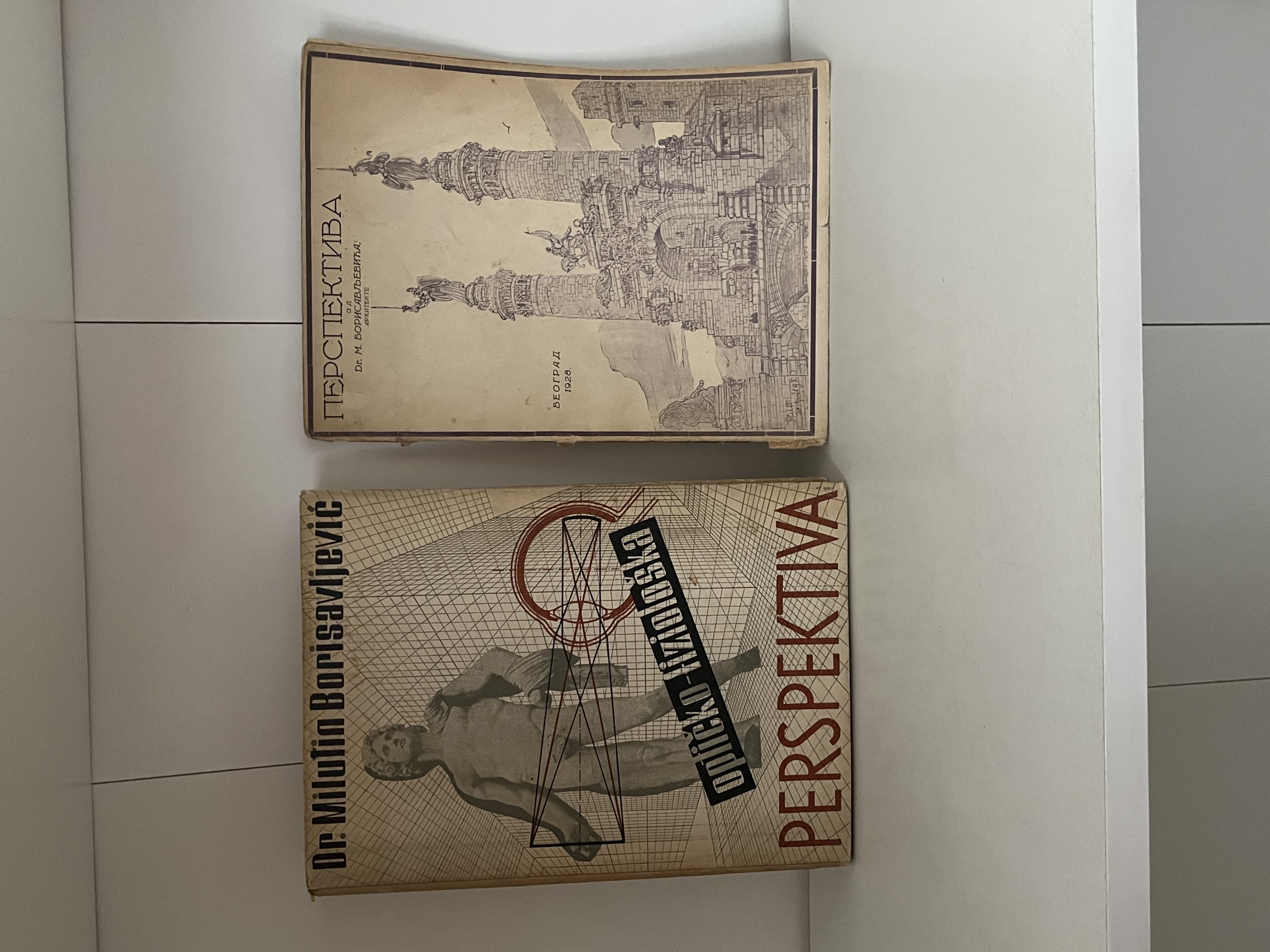 Milutin Borisavljević: Optičko-fiziološka PERSPEKTIVA + — Milutin Borisavljević, polovna knjiga