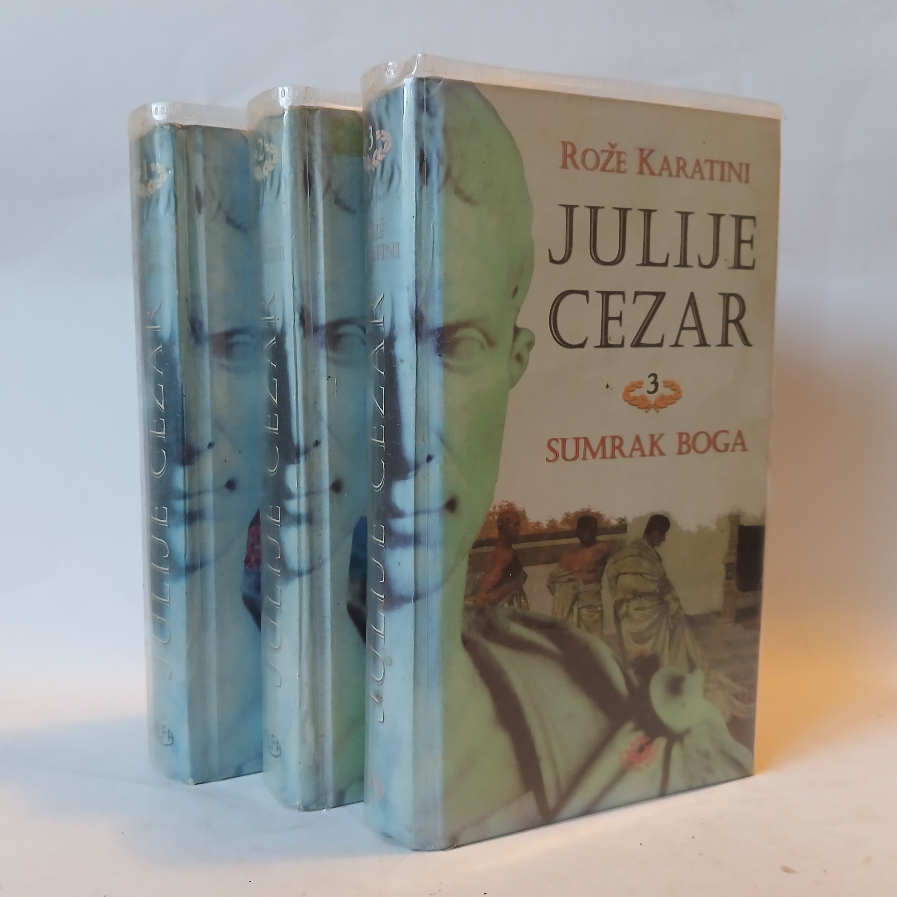 Julije Cezar,komplet 1-3 Roze Karatini — Roze Karatini, polovna knjiga