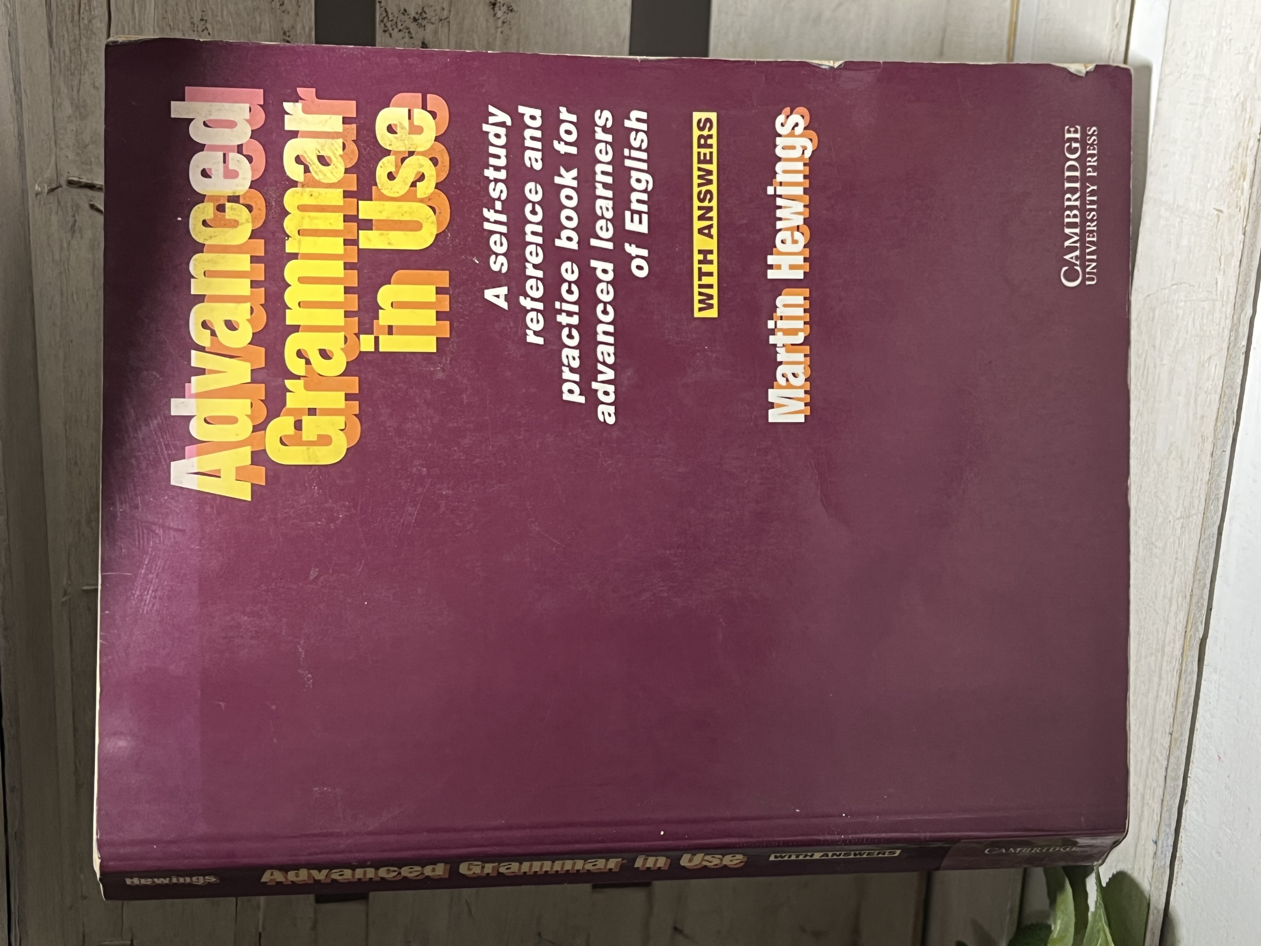Advanced Grammar in Use, polovna knjiga