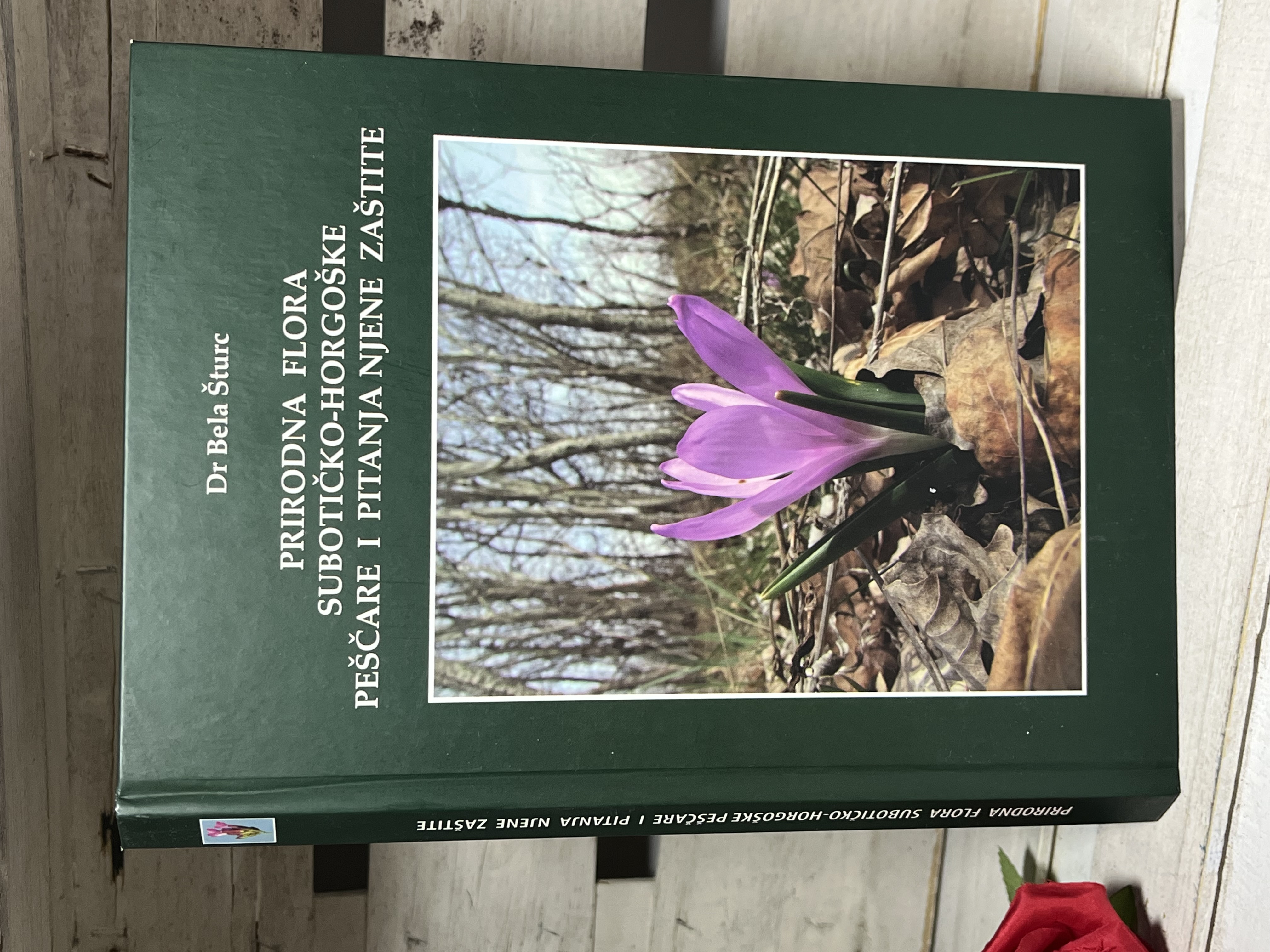 Prirodna flora Subotičko-Horgoške peščare i pitanja njene zaštite Dr Bela Šturc — Dr Bela Šturc, polovna knjiga