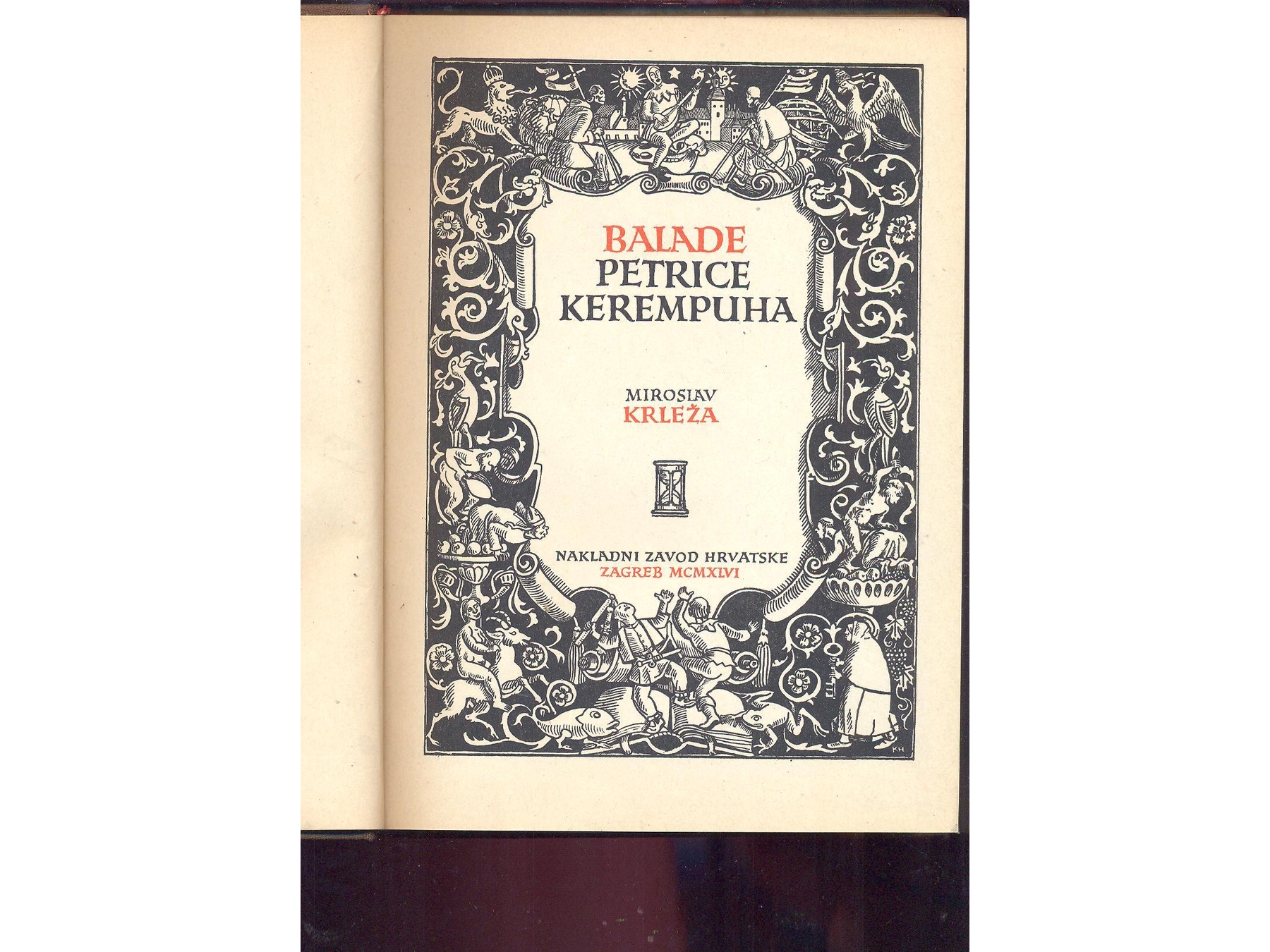 Balade Petrice Kerempuha (1946) — ilustracije Krsto Hegedušić — Miroslav Krleža