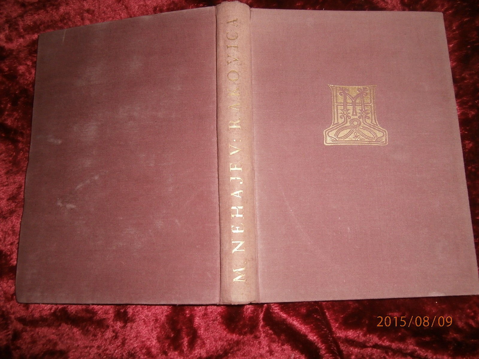 RAKOVICA — o 60. godišnjici smrti Eugena Kvaternika (Matica hrvatska, 1932) — Milutin Nehajev