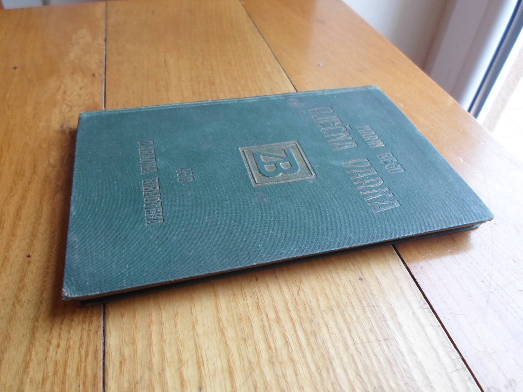 VJEČNA VARKA — roman iz splitskog života, Zabavna biblioteka, knjiga 430 (Zagreb, 1928) — Marin Bego, antikvarna knjiga