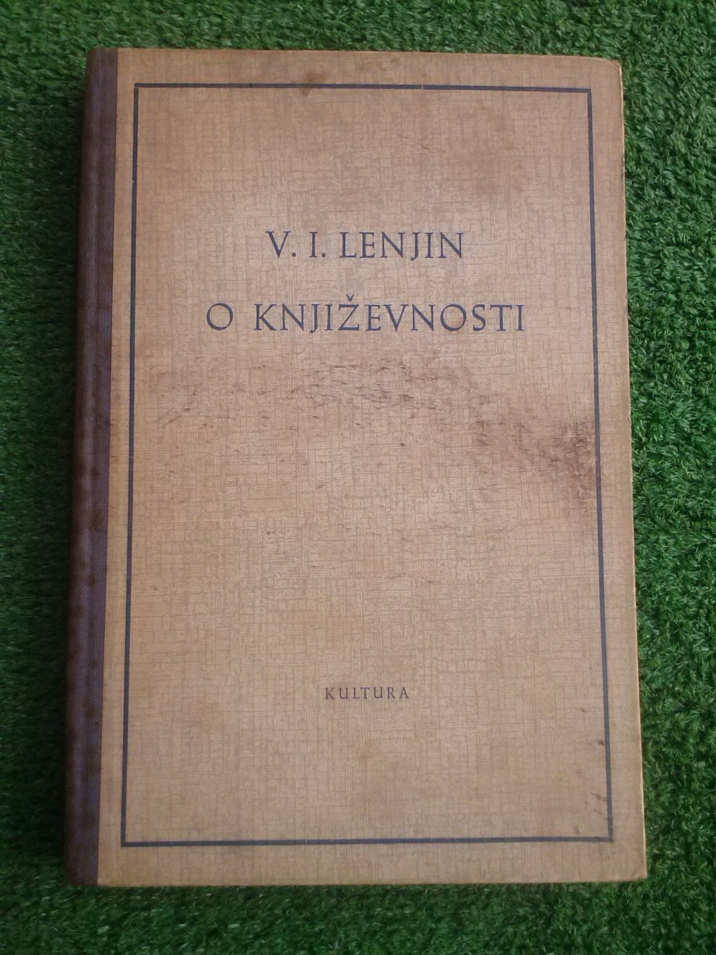 O KNJIŽEVNOSTI (Kultura, 1949) — Vladimir Iljič Lenjin, antikvarna knjiga