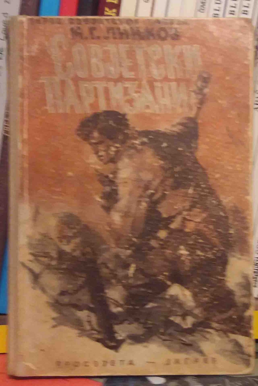SOVJETSKI PARTIZANI (Prosvjeta, Zagreb 1947) — M. E. Linjkov, antikvarna knjiga