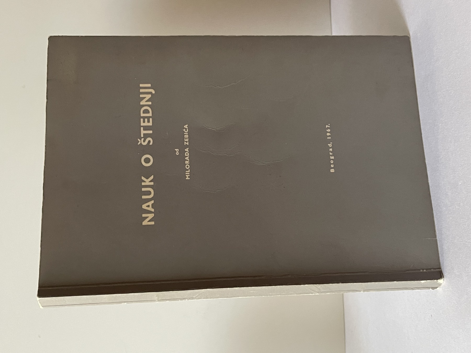 Nauk o štednji — Milorad Žebić