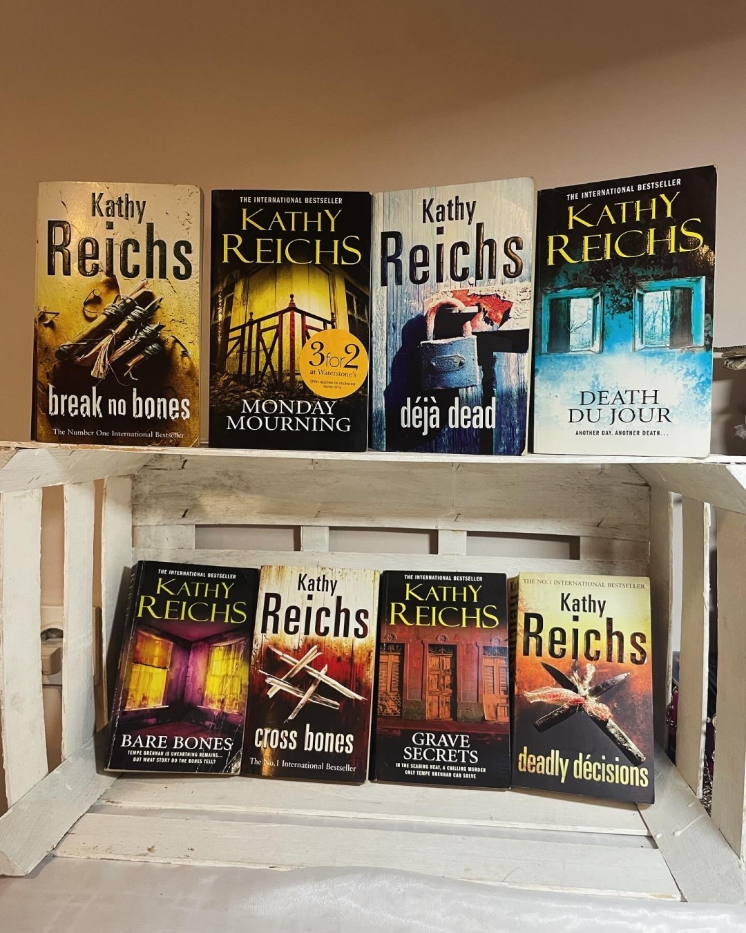 Kathy Reichs 1–8 — komplet — Kathy Reichs