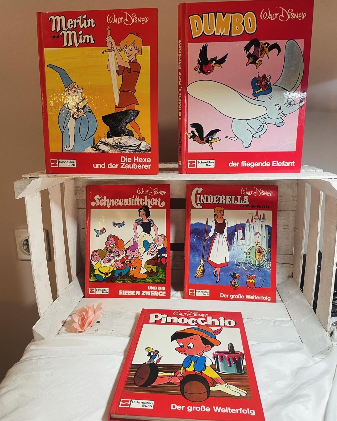 Walt Disney — komplet 1–5, na nemačkom — Walt Disney