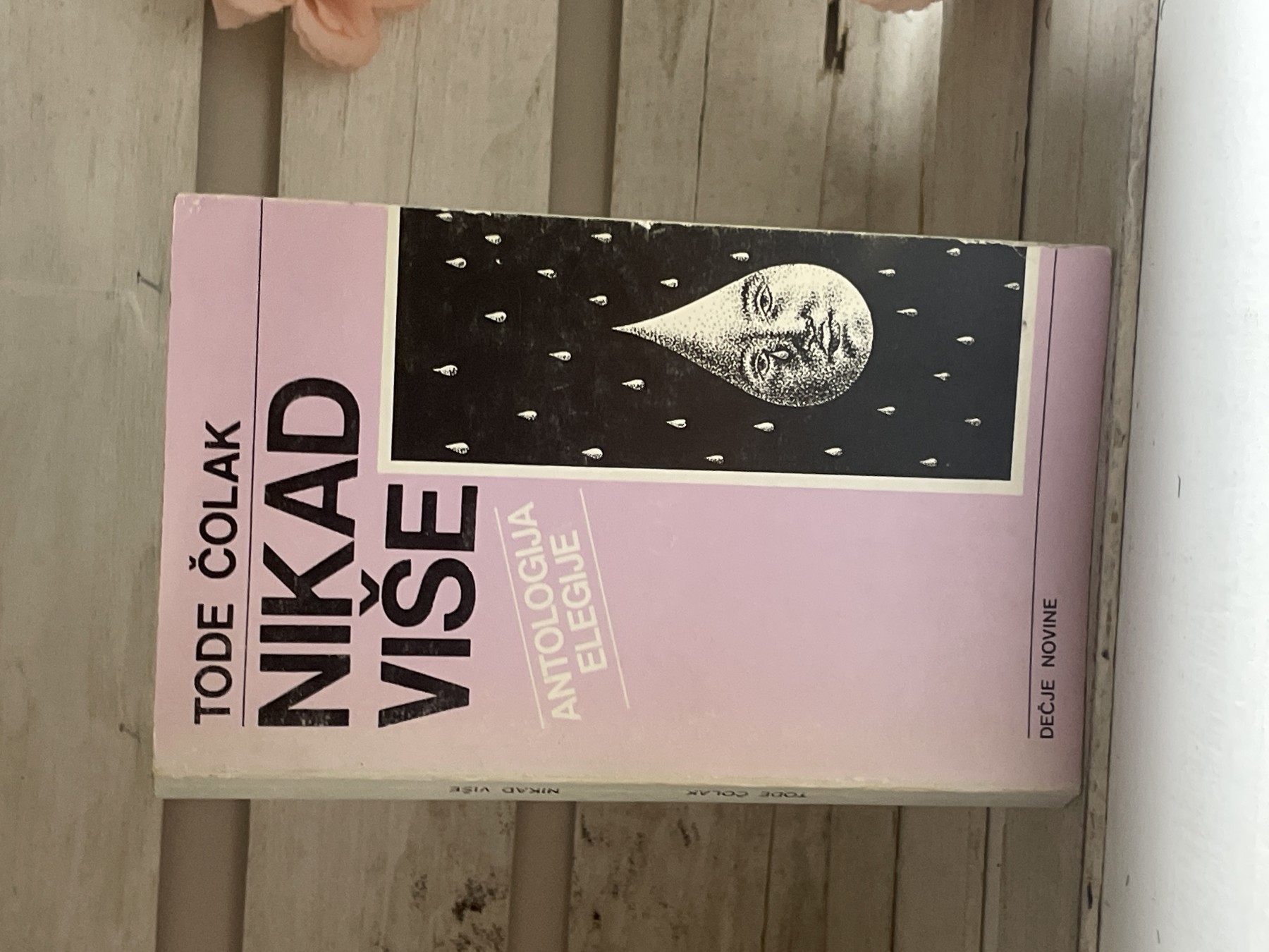 Nikad više — antologija elegije — Tode Čolak