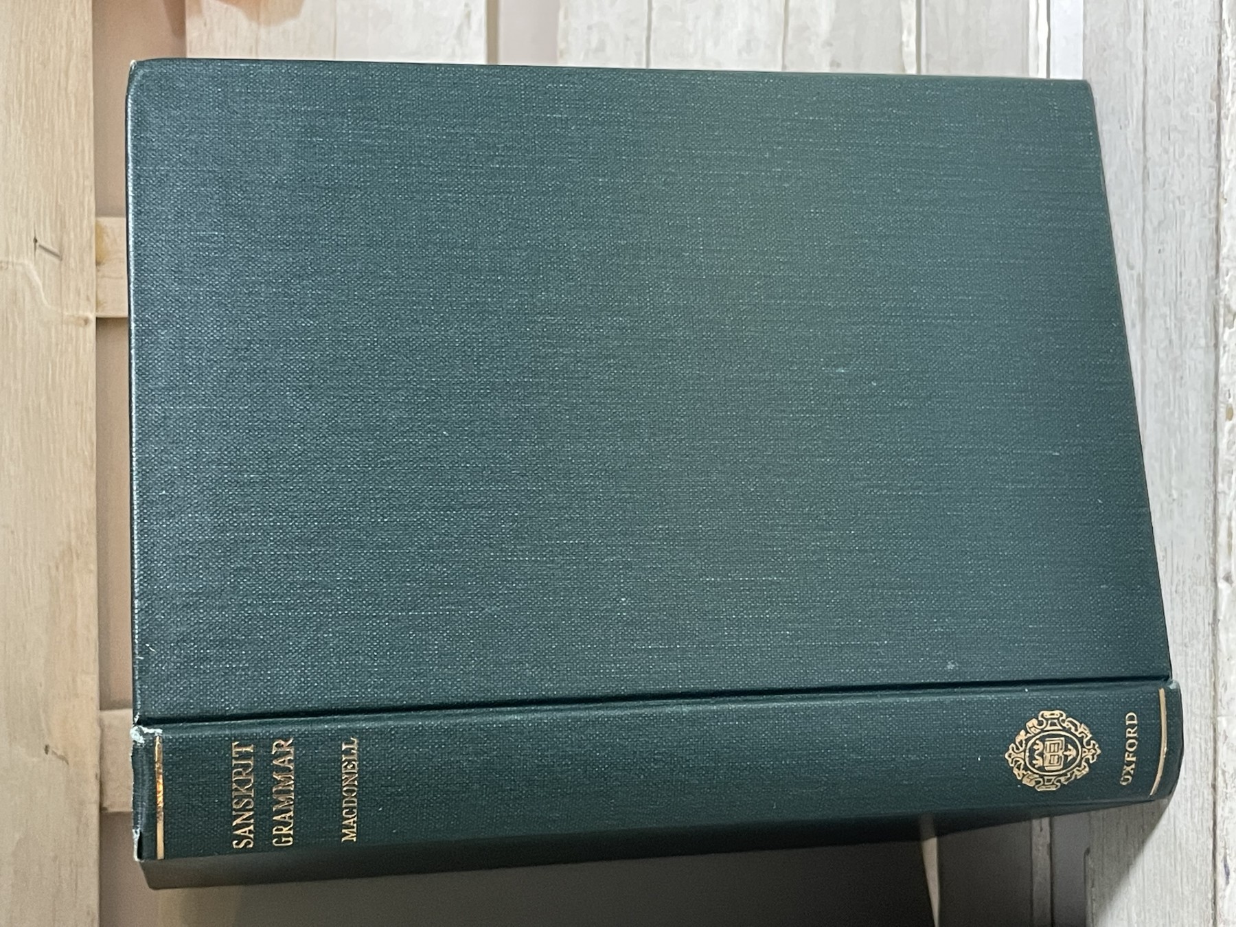 A Sanskrit Grammar for Students — A. A. Macdonell