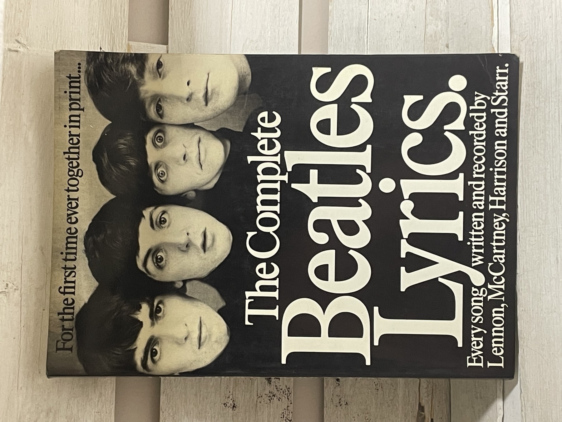 The Complete Beatles Lyrics