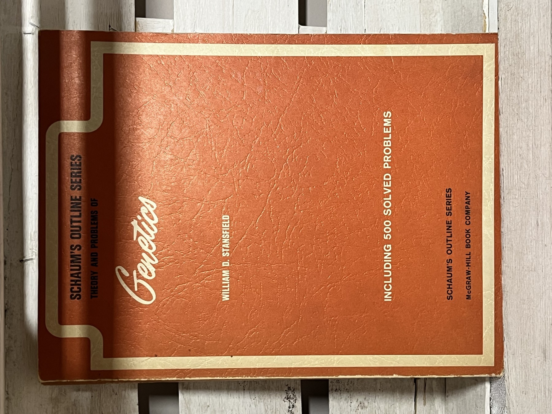 Theory and Problems of Genetics — William D. Stansfield