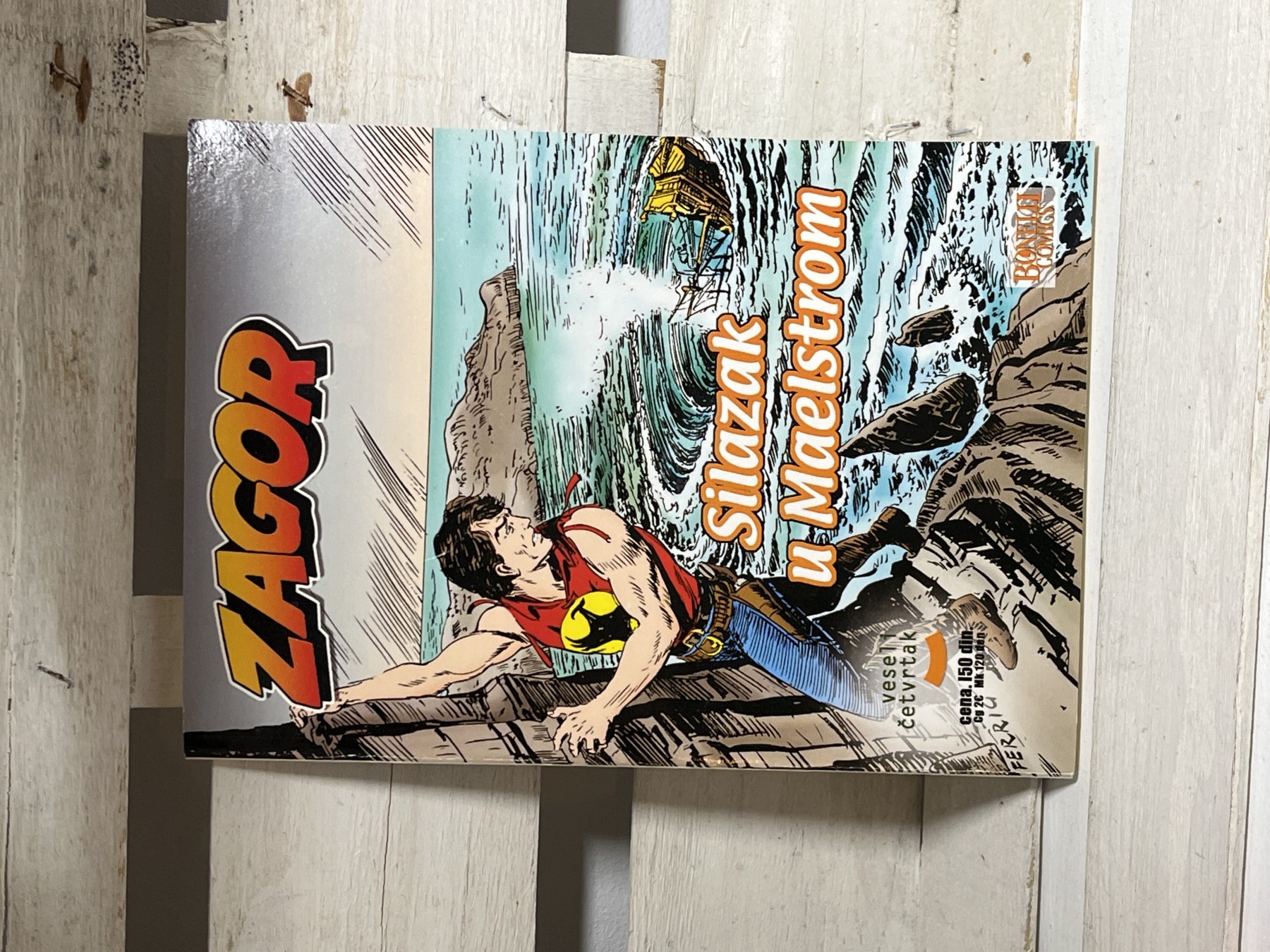 Zagor 12 — Silazak u Maelstrom — Sergio Bonelli