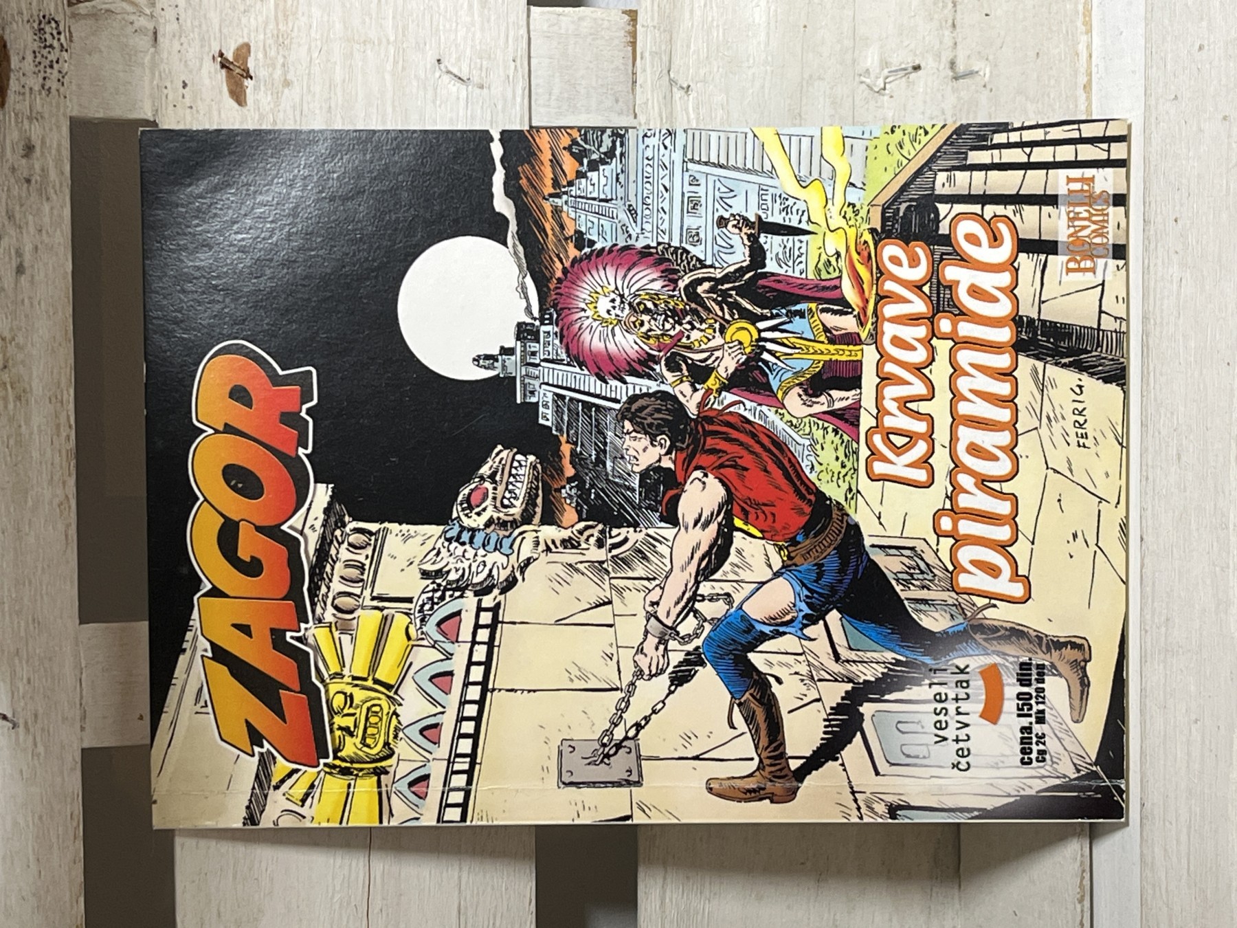 Zagor 10 — Krvave piramide — Sergio Bonelli