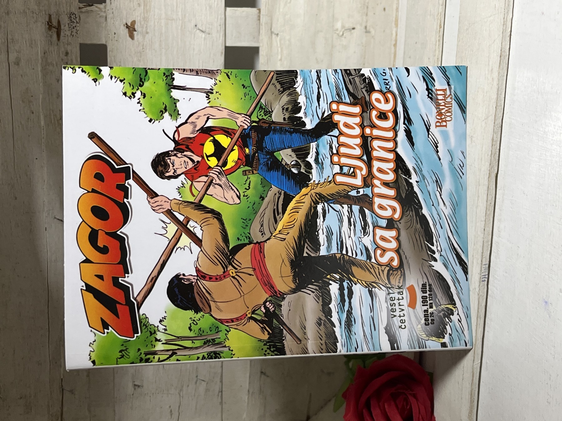 Zagor VČ 16 — Ljudi sa granice — Sergio Bonelli