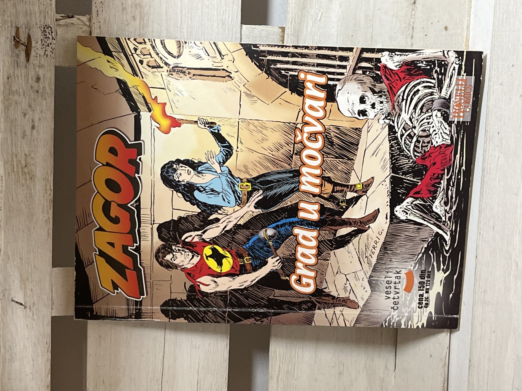 Zagor 9 — Grad u močvari — Sergio Bonelli