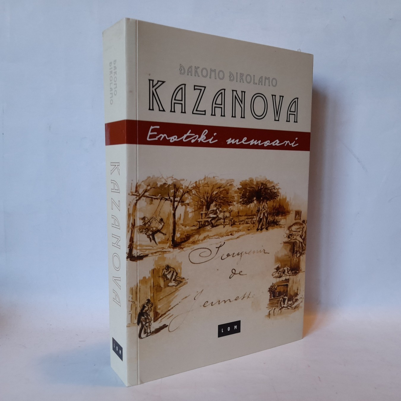 Kazanova — erotski memoari — Đakomo Đirolamo Kazanova
