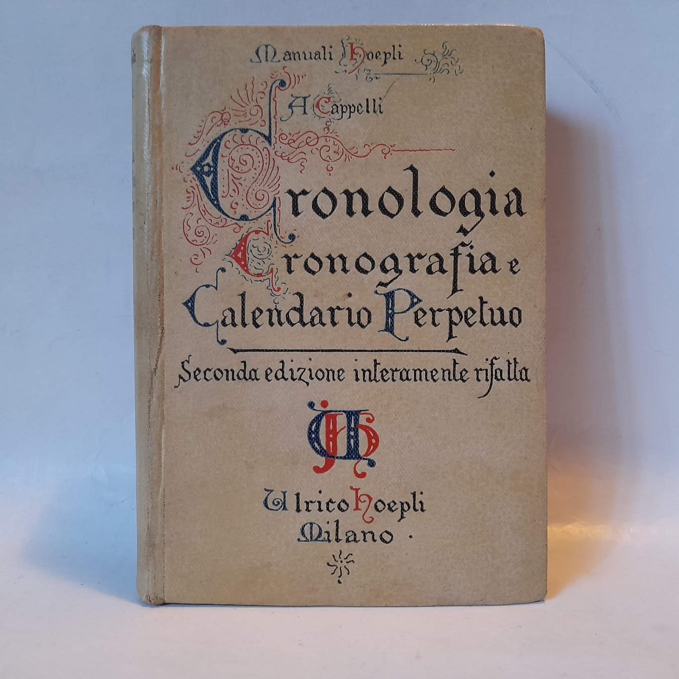 Cronologia, Cronografia e Calendario Perpetuo — A. Cappelli