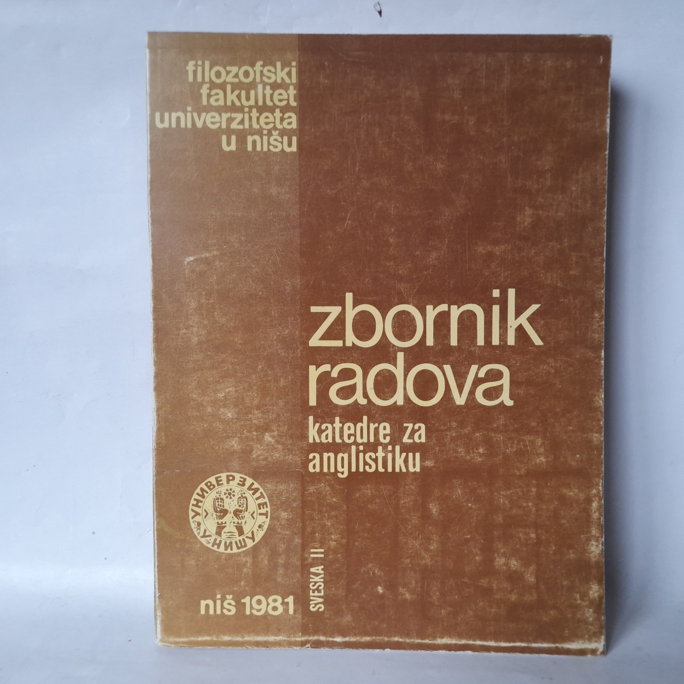 Zbornik radova Katedre za anglistiku