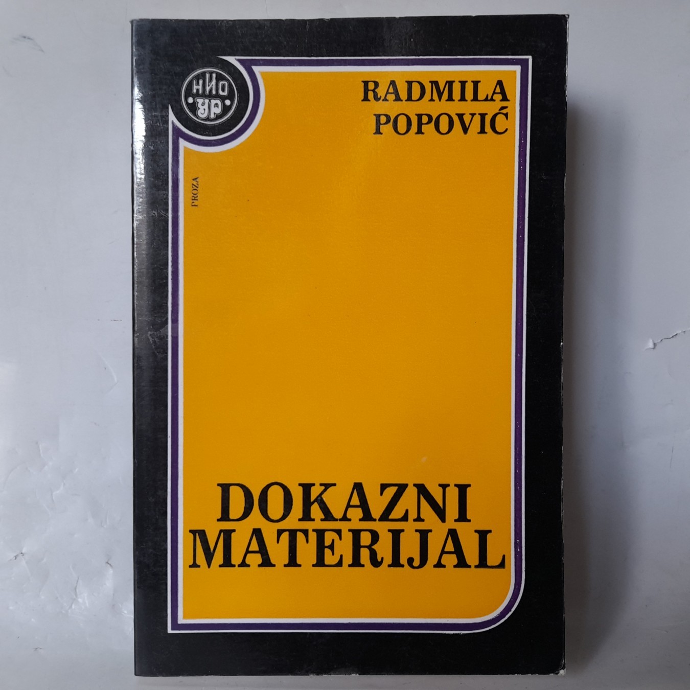 Dokazni materijal — Radmila Popović