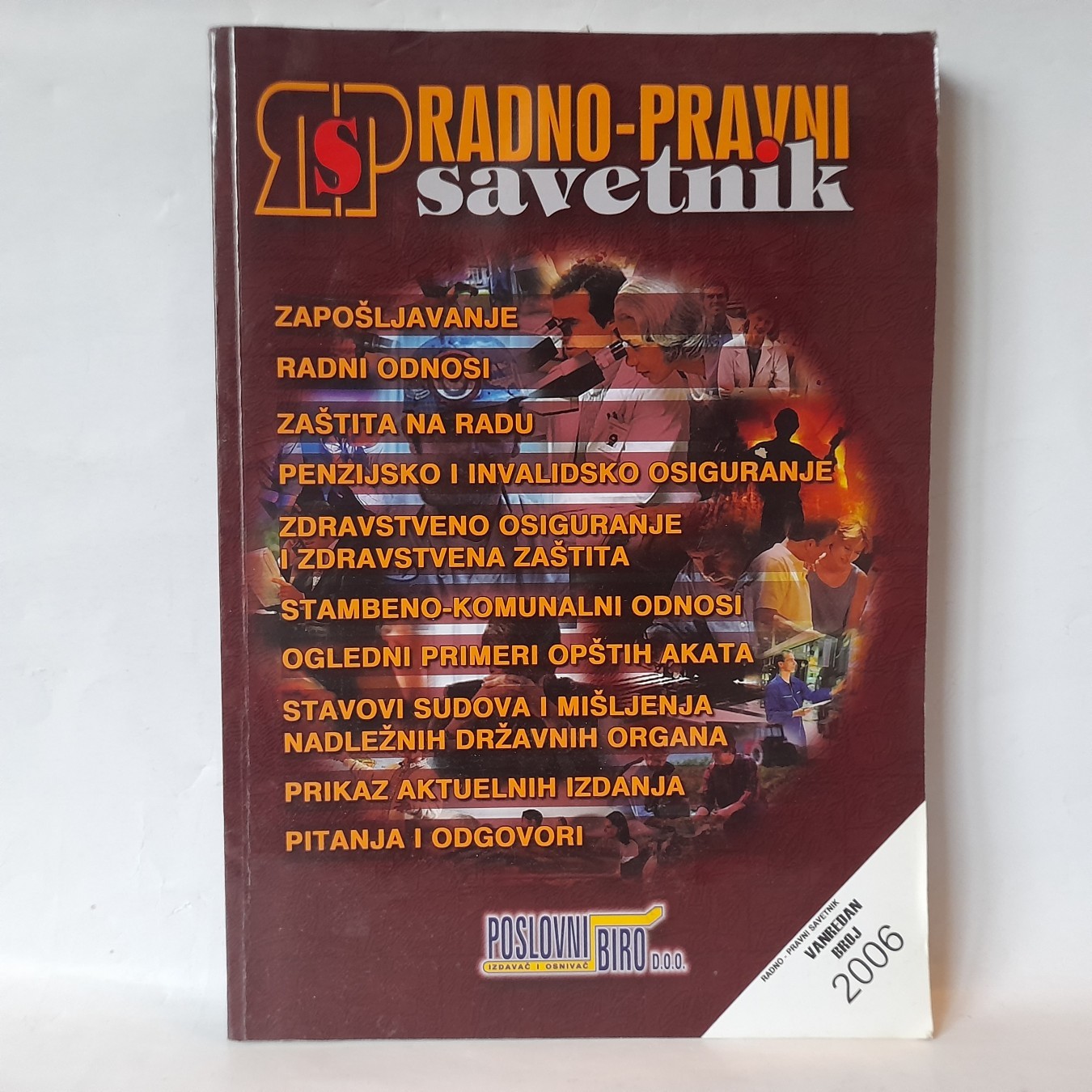Radno-pravni savetnik — vanredan broj 2007