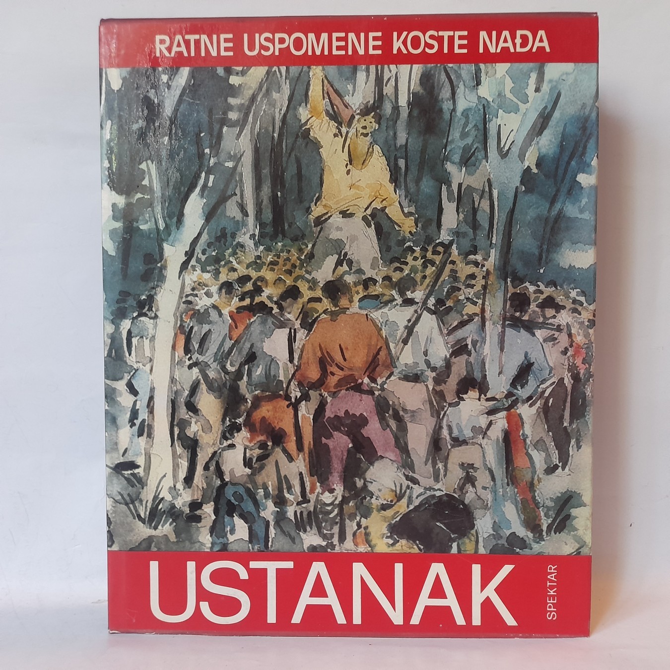 Ratne uspomene Koste Nađa, Ustanak — Kosta Nađ