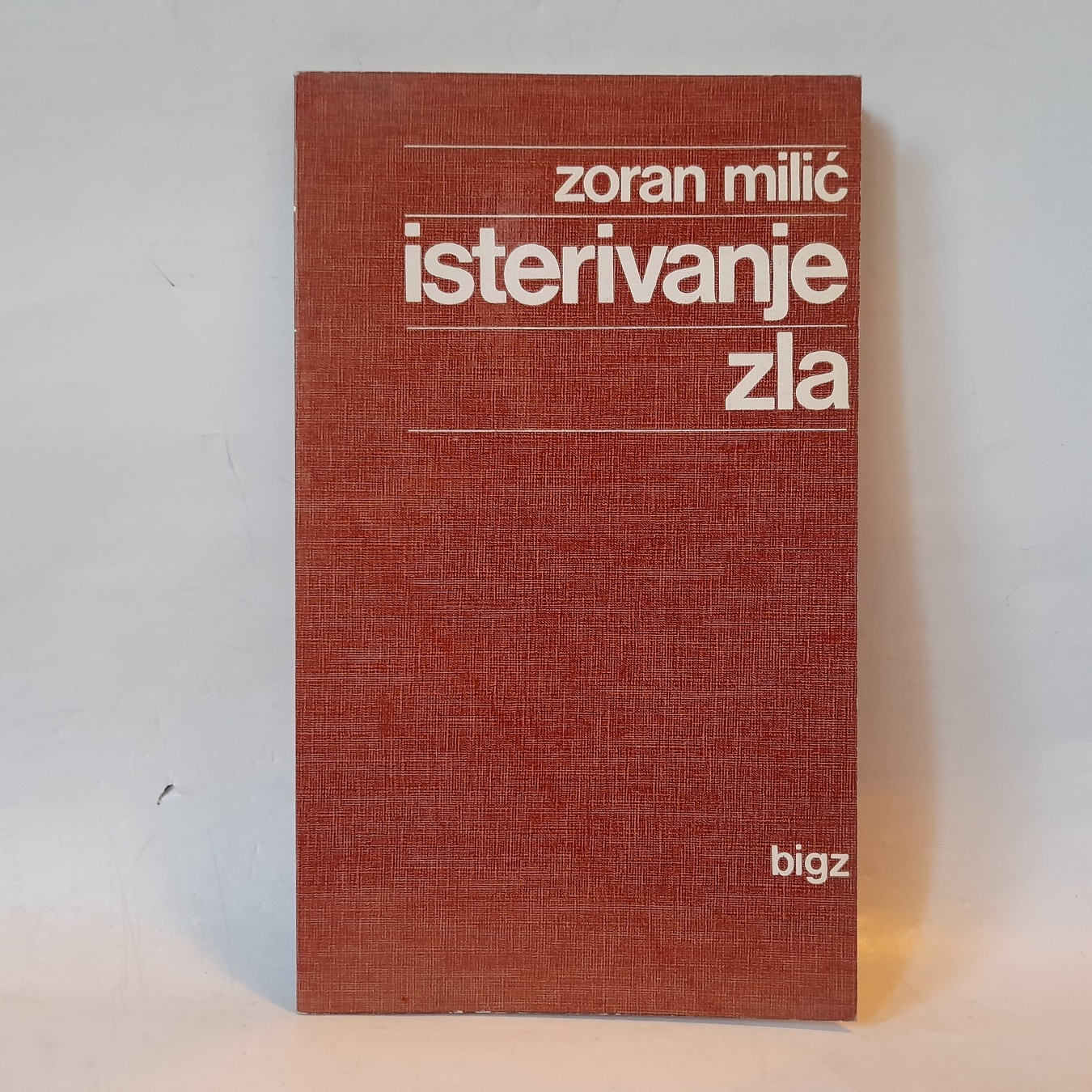 Isterivanje zla — Zoran Milić