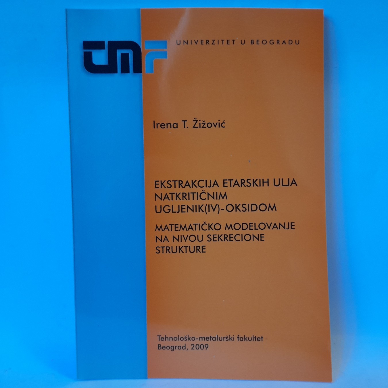 Ekstrakcija etarskih ulja natkritičnim ugljenik-dioksidom