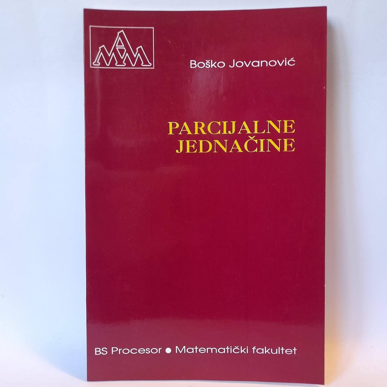 Parcijalne jednačine — Boško Jovanović