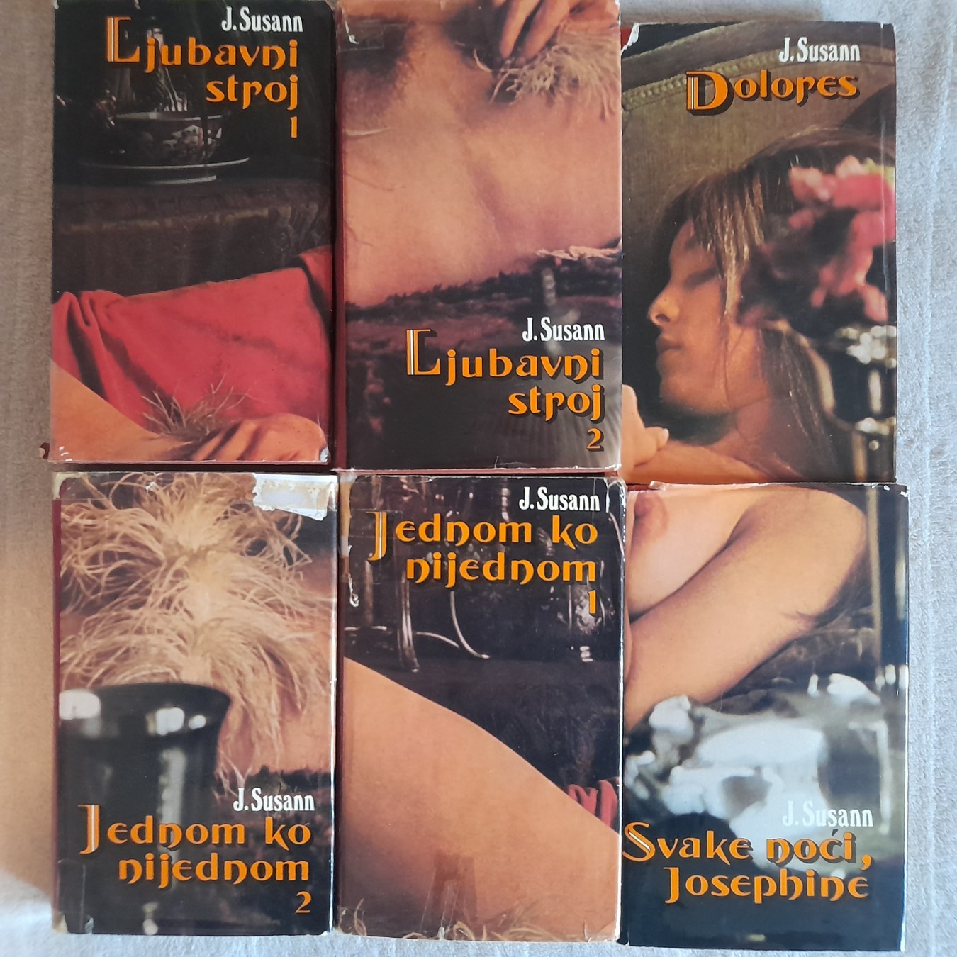 Žaklin Suzan, komplet 1-5 — Žaklin Suzan