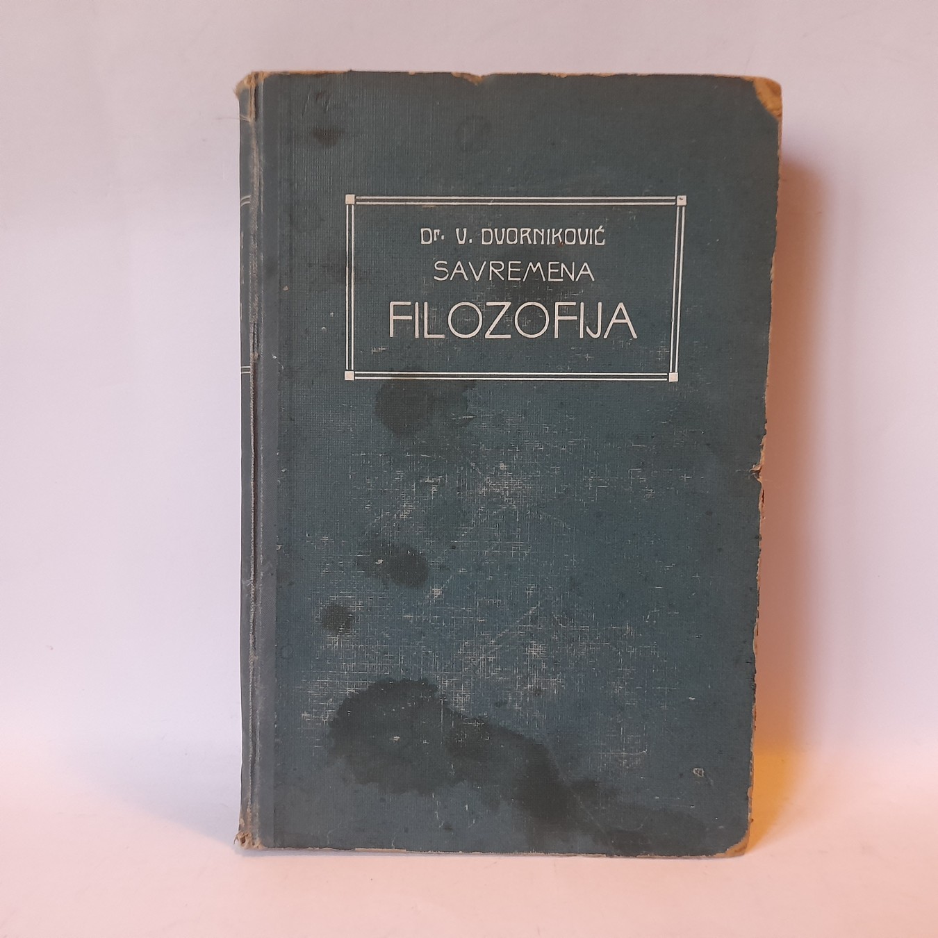 Savremena filozofija — dr Vladimir Dvorniković
