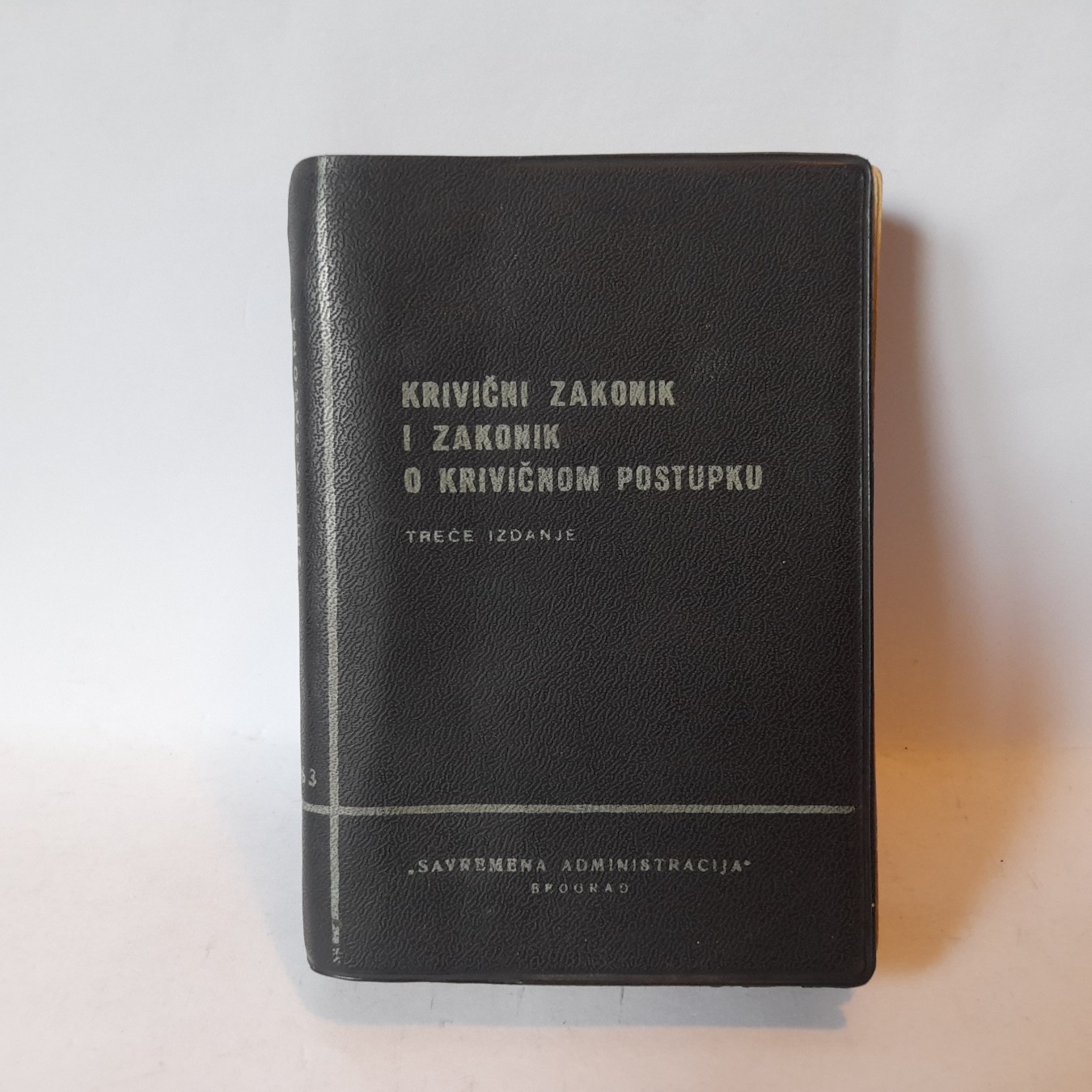 Džepni krivični zakonik i zakonik o krivičnom postupku