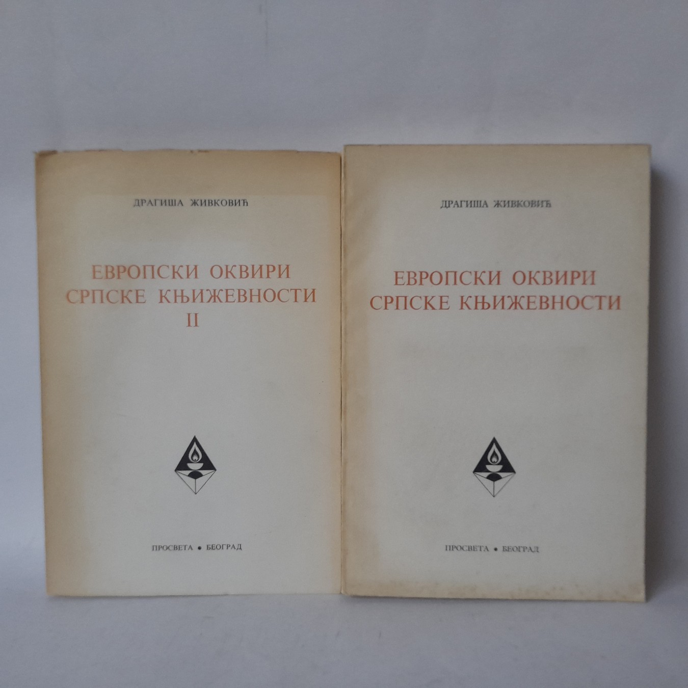 Evropski okviri srpske književnosti — Dragiša Živković