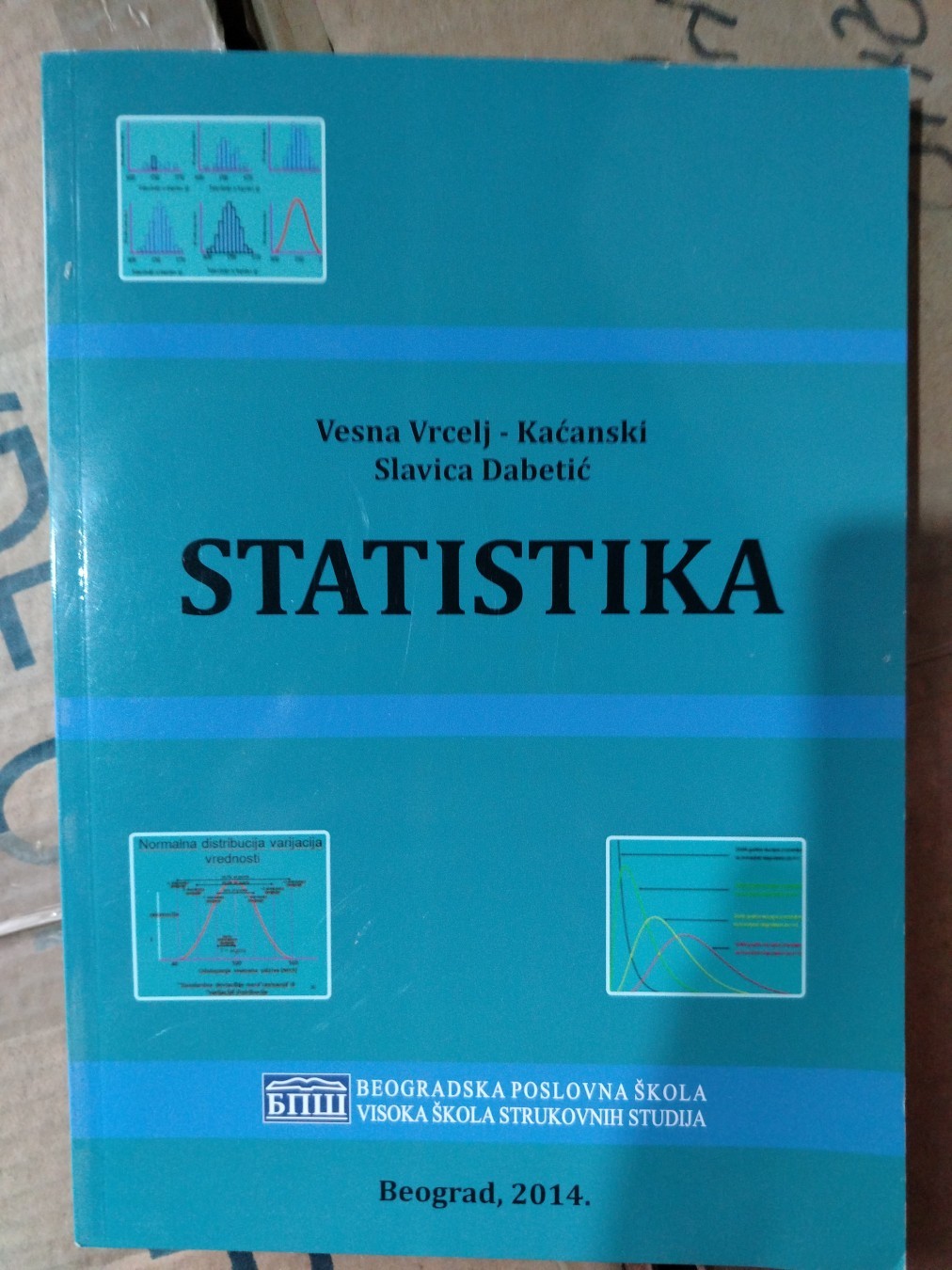 Statistika — Vesna Vrcelj-Kaćanski, Slavica Dabetić