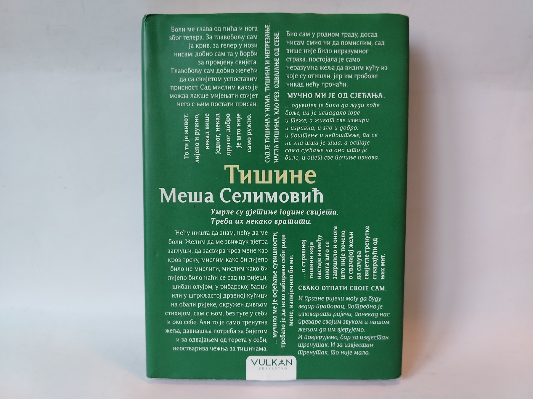 Tišine — Meša Selimović