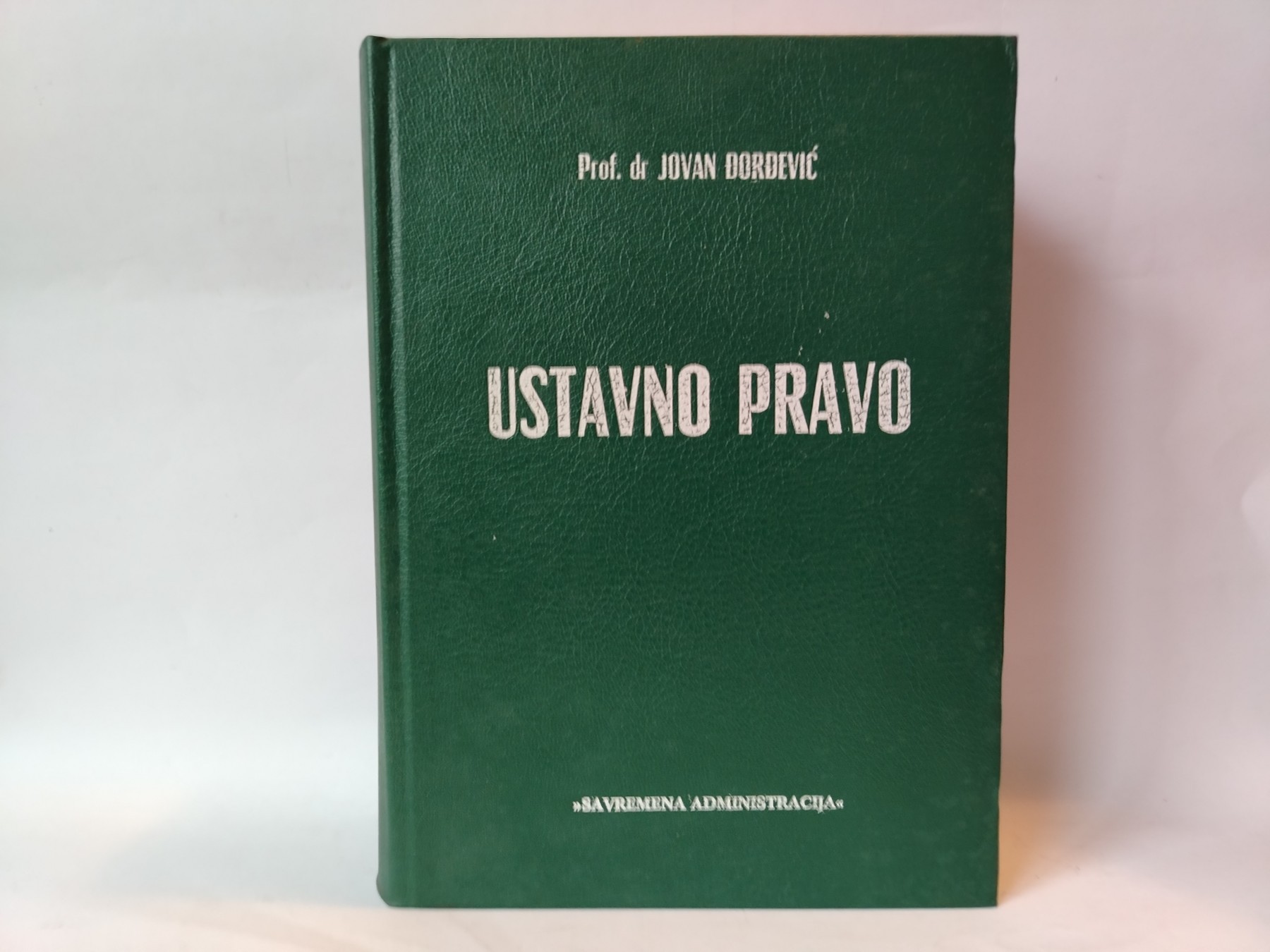 Ustavno pravo — Jovan Đorđević