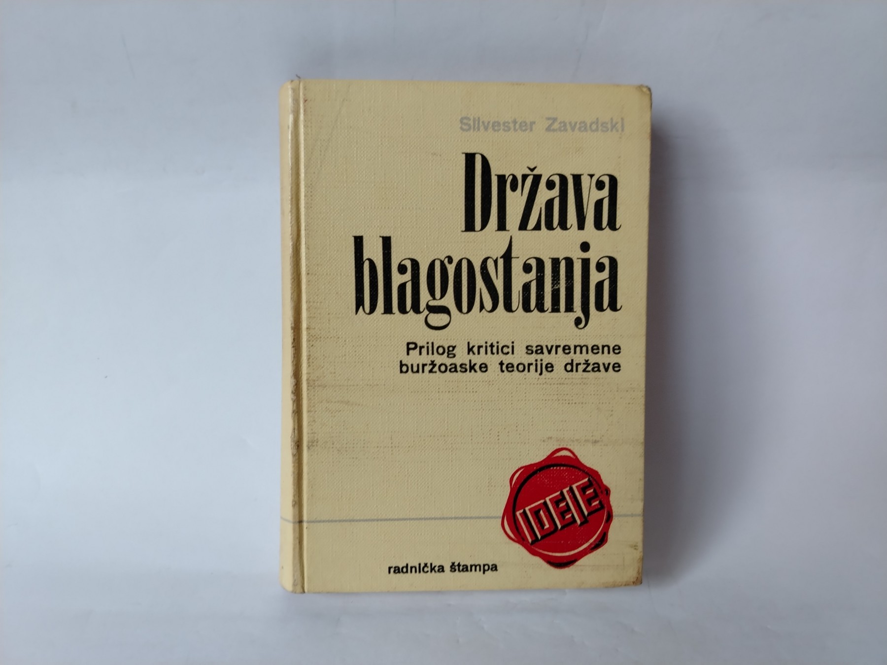 Država blagostanja — Silvester Zavadski