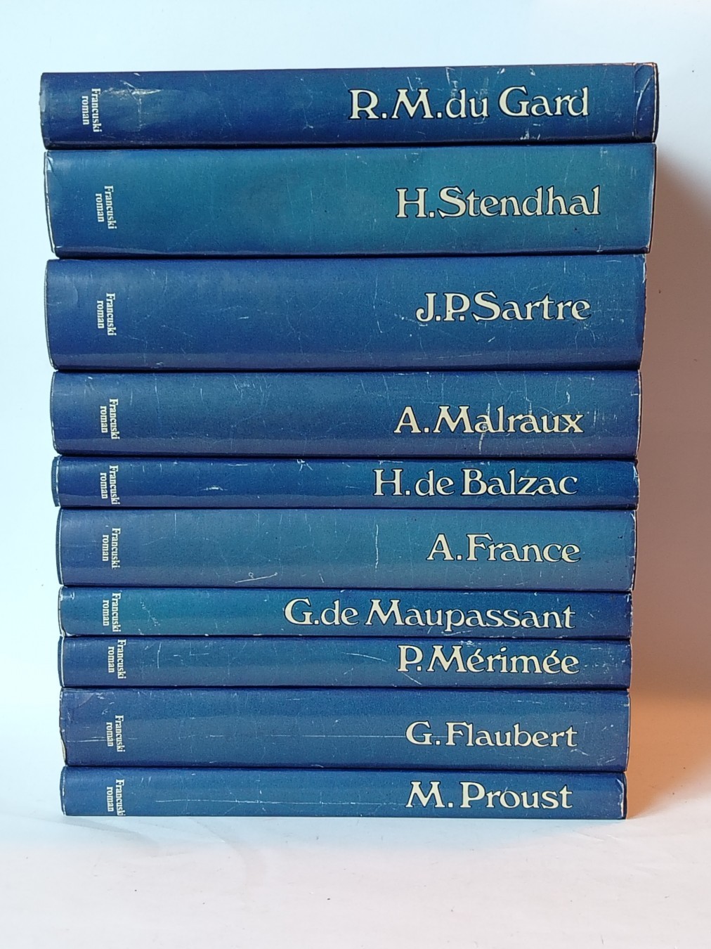 Francuski Roman 1 – 10 komplet — Više autora