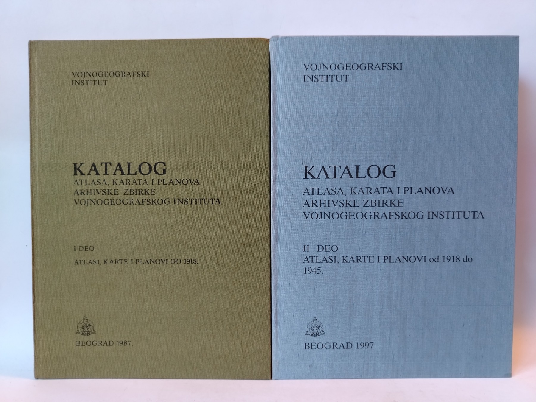 Katalog atlasa, karata i planova Vojnogeografskog — Grupa autora