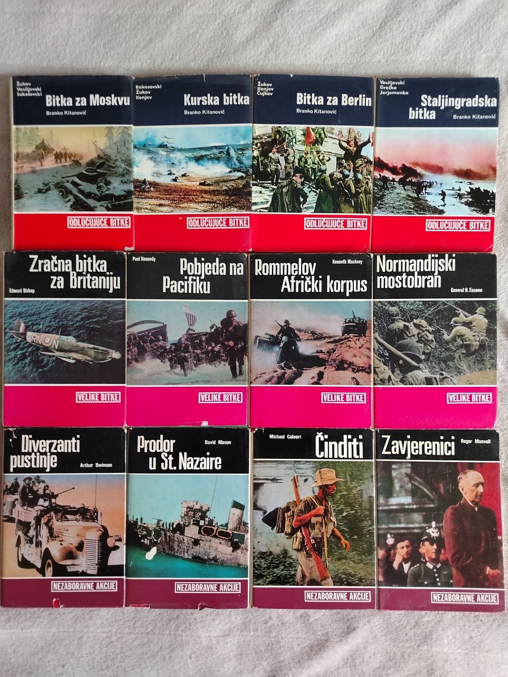 Odlučujuće bitke Velike bitke Nezaboravne akcije — Grupa autora