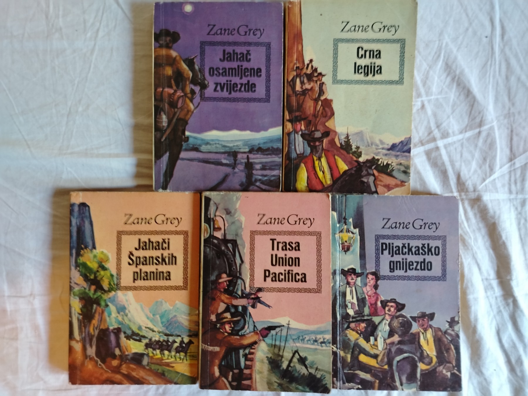 ZANE GREY komplet 4 knjige — Zejn Grej