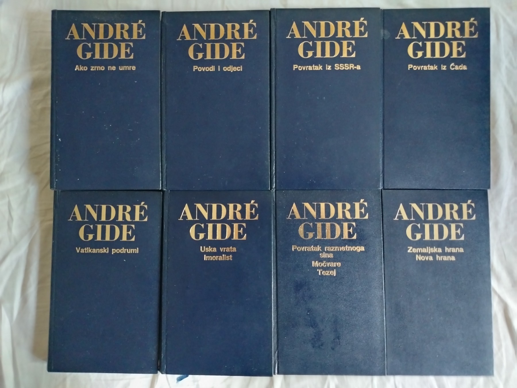 Odabrana dela I–VIII — Andre Žid