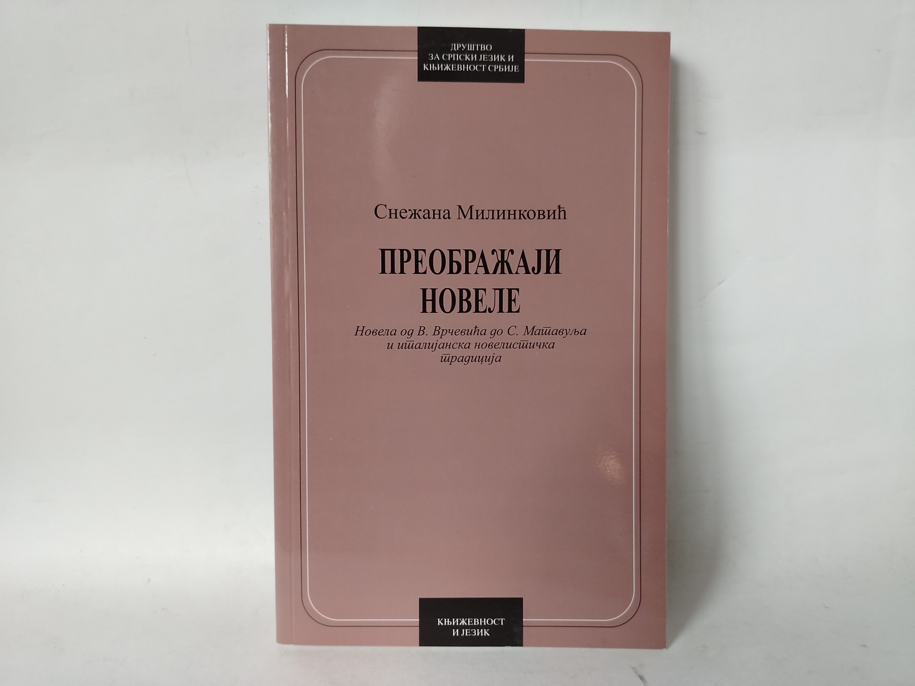 Preobražaji novele — Snežana Milinković