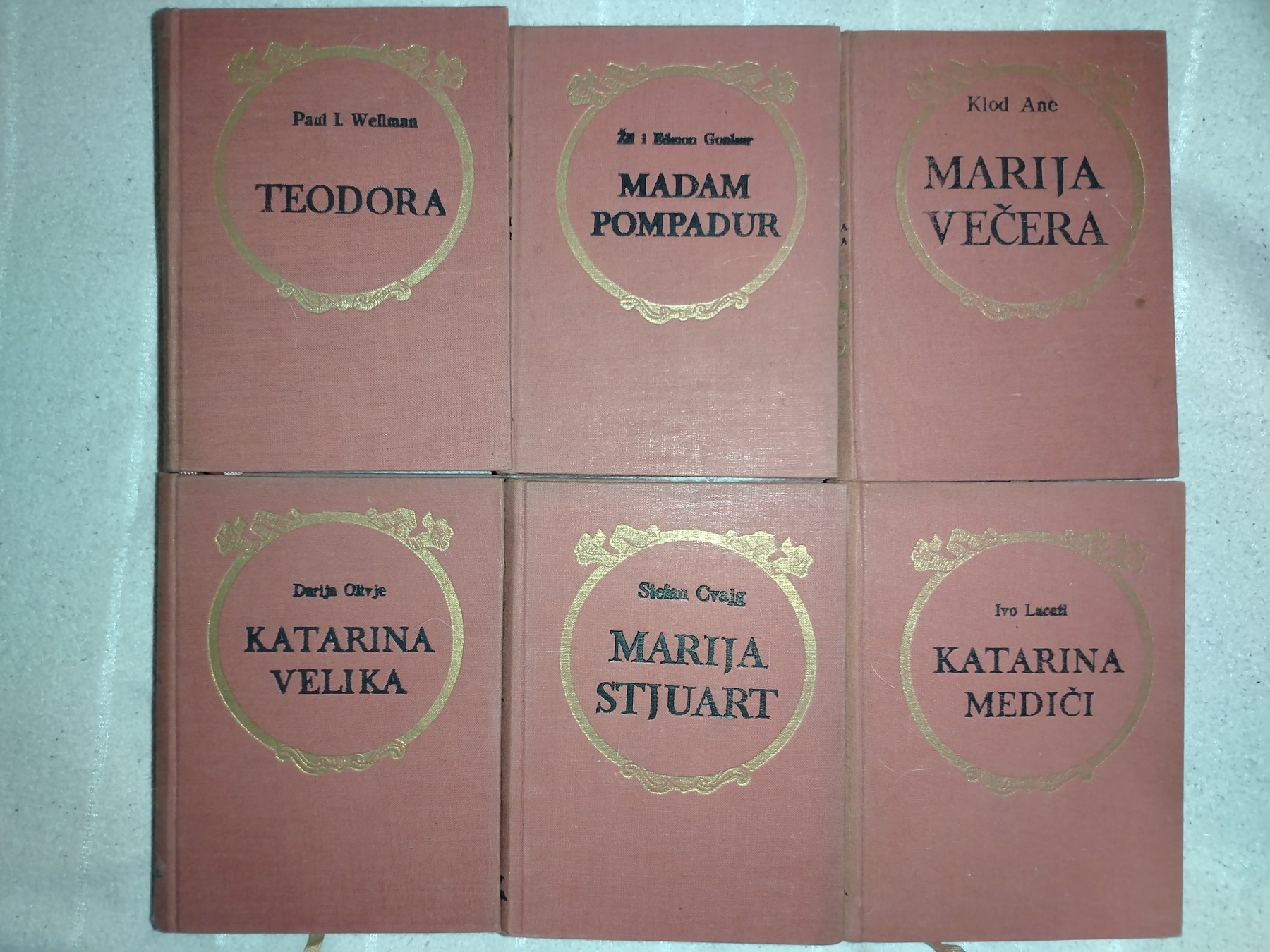 Kolekcija teodora -1-6 istorijske vladarice — Više autora