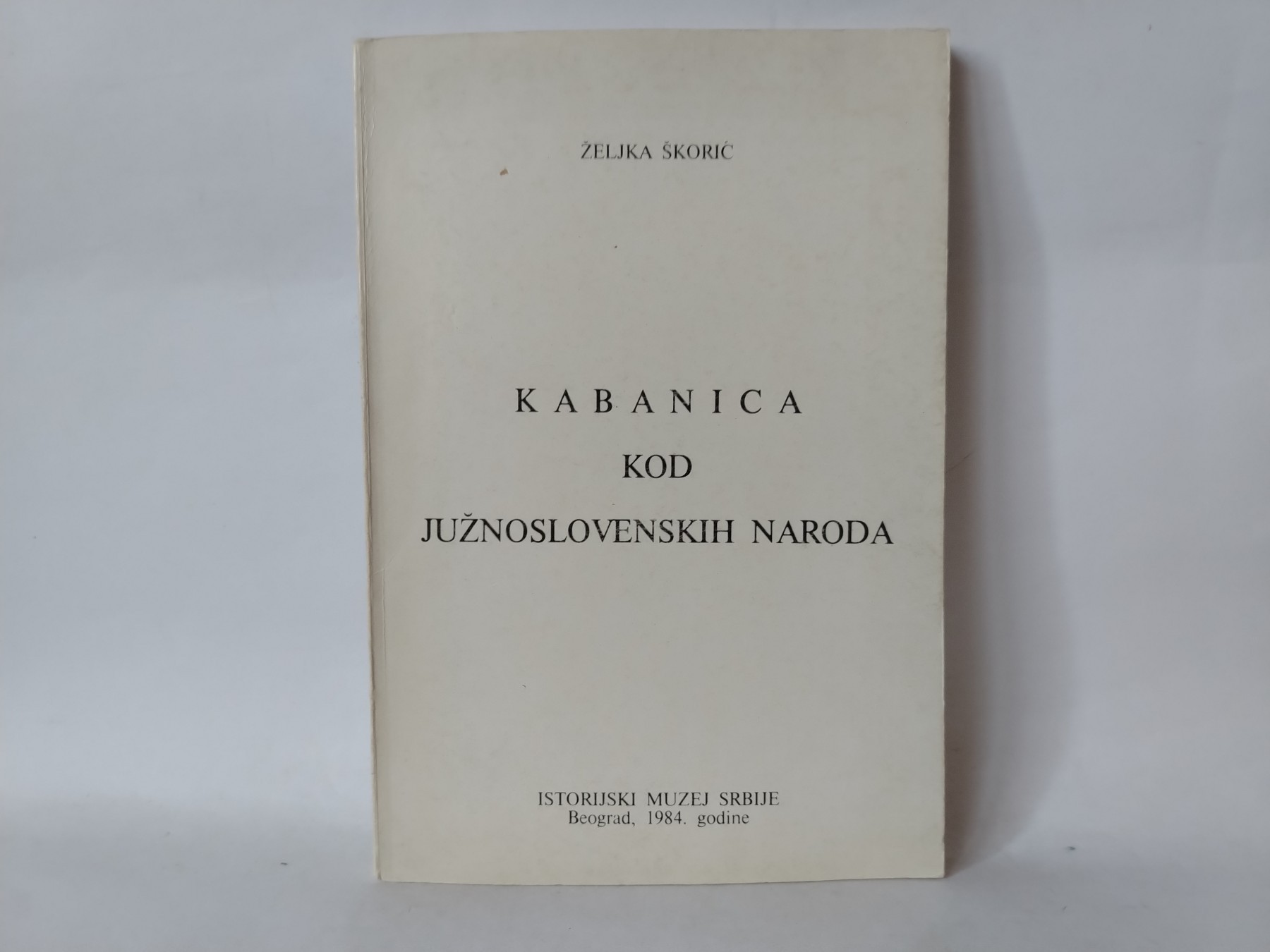 Kabanica kod južnoslovenskih naroda — Željka Škorić