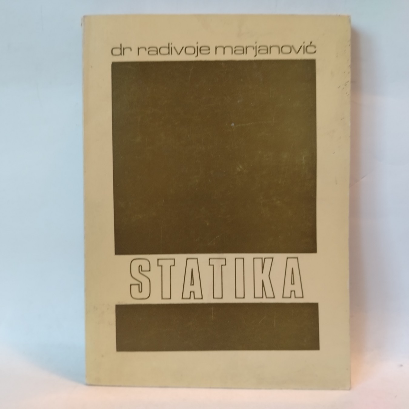 Statika — Radivoje Marjanović