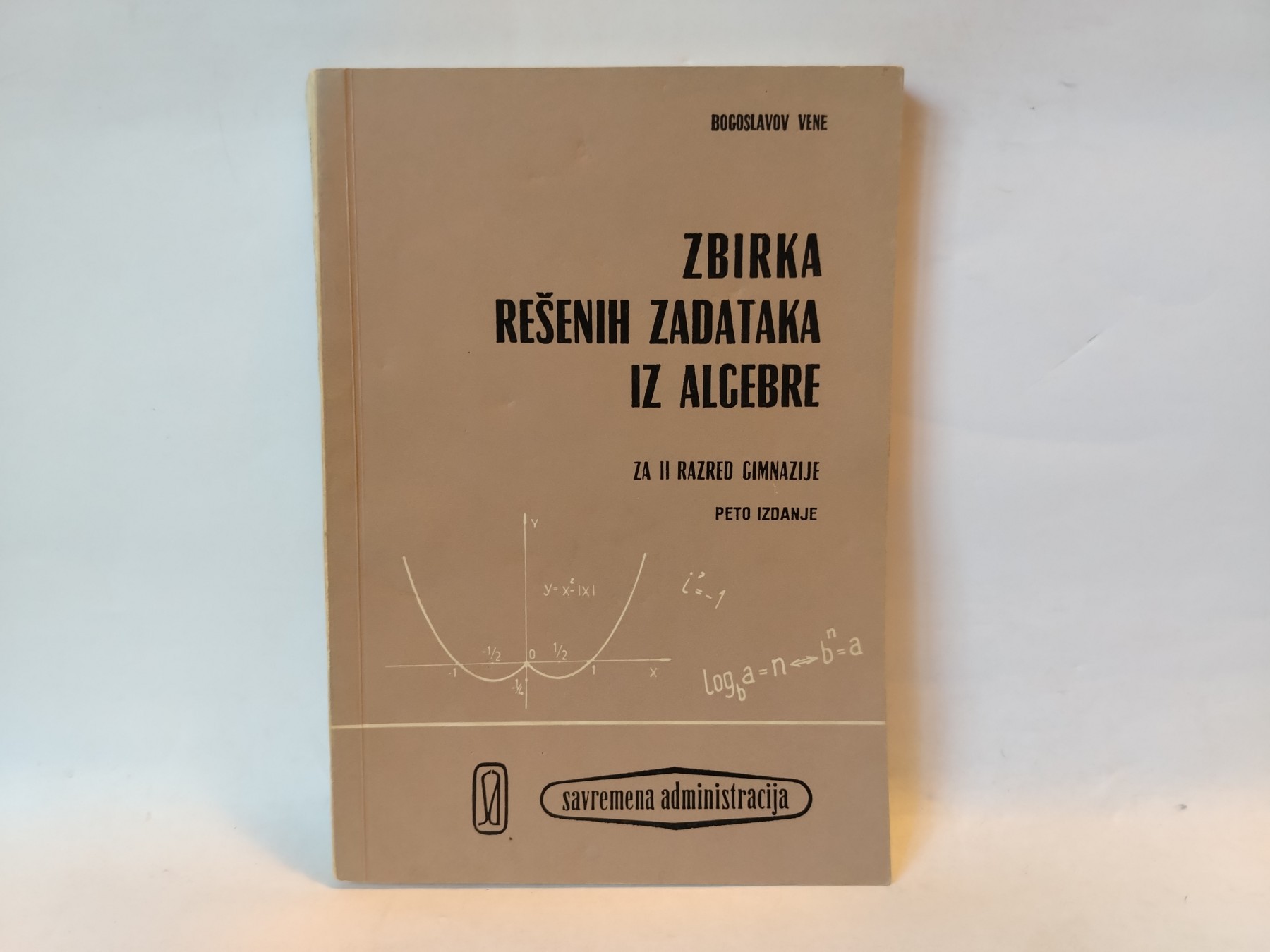 Zbirka rešenih zadataka iz algebre II — Vene Bogoslavov